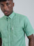 LINEN SHIRT SHORT SLEEVE - WASABI