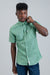 LINEN SHIRT SHORT SLEEVE - WASABI