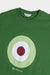 Kids Target Tee - Elm Green