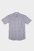 CHECK SHORT SLEEVE SHIRT - WINE