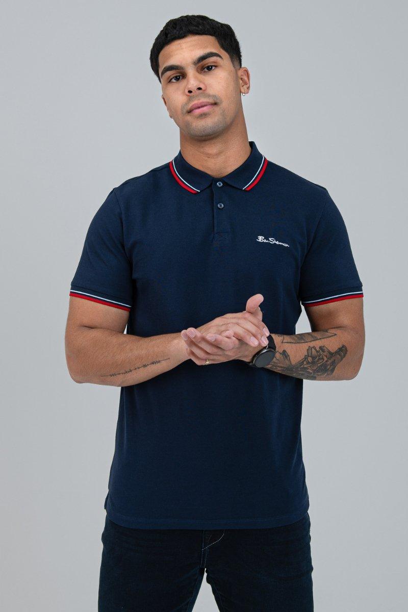 Organic Cotton Signature Polo - Navy