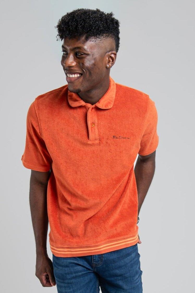 Terry Polo (Relaxed Fit) - Mango