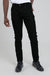 Wax Leather Coated Denim - Black