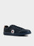 TARGET LEATHER SNEAKER - NAVY