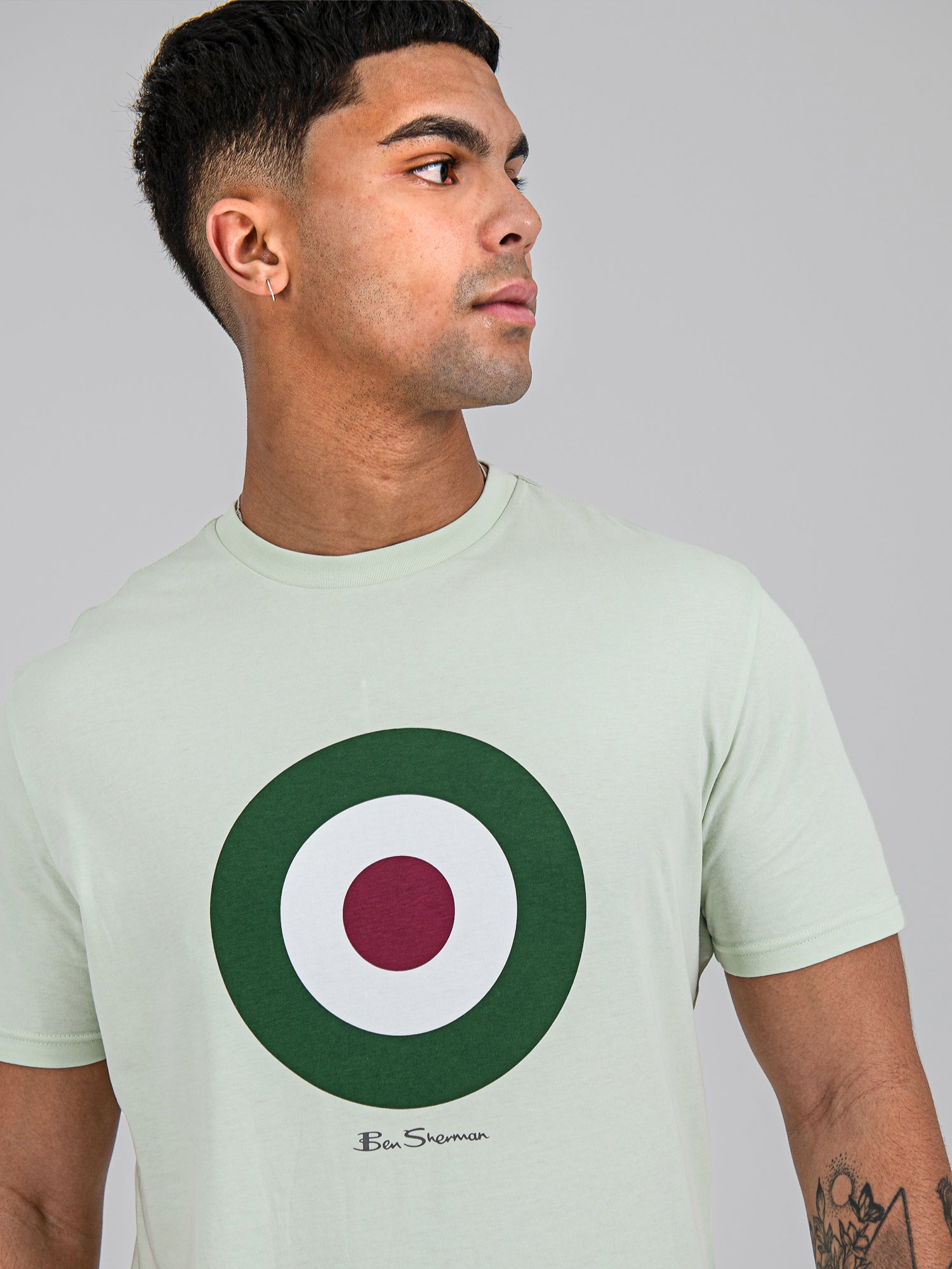 Target Tee - Pistachio