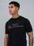 Signature Script Tee - Black