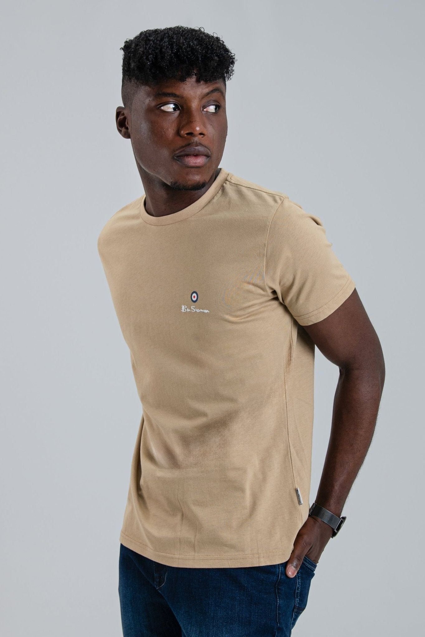 Essential Crew Neck Tee - Caramel