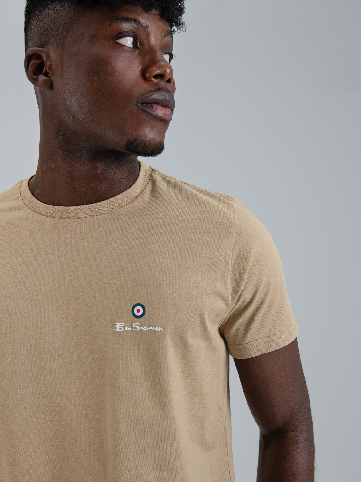 Essential Crew Neck Tee - Caramel