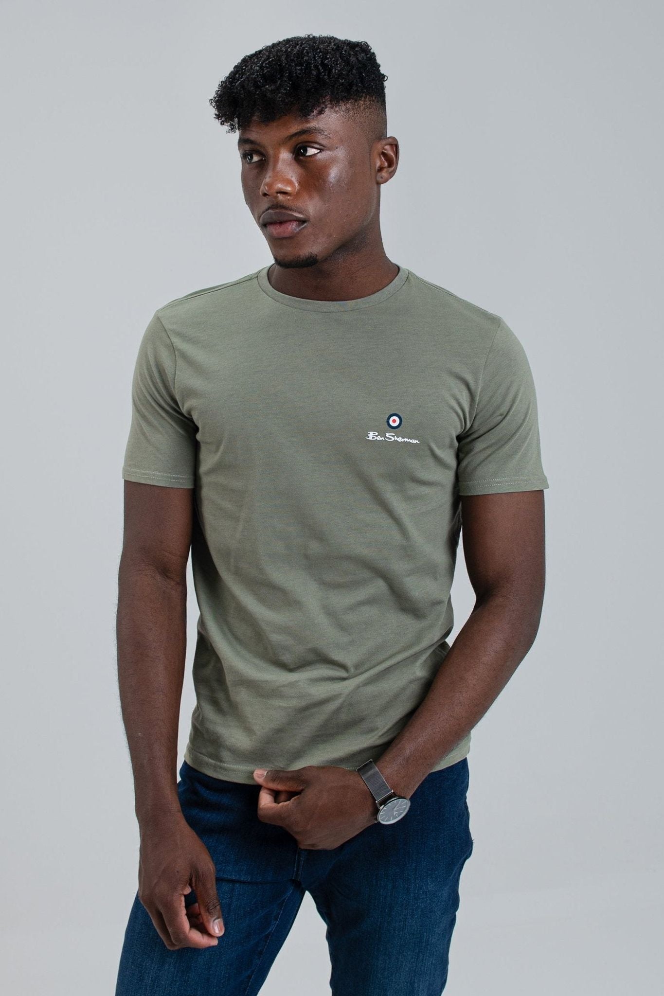 Essential Crew Neck Tee - Olive