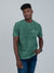 Terry Textured Tee - Rich Fern