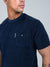 Terry Pocket Tee (Regular Fit) - Navy