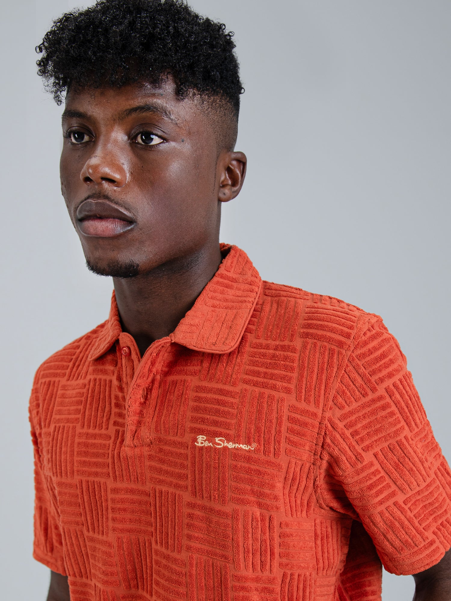 Terry Textured Polo - Mango