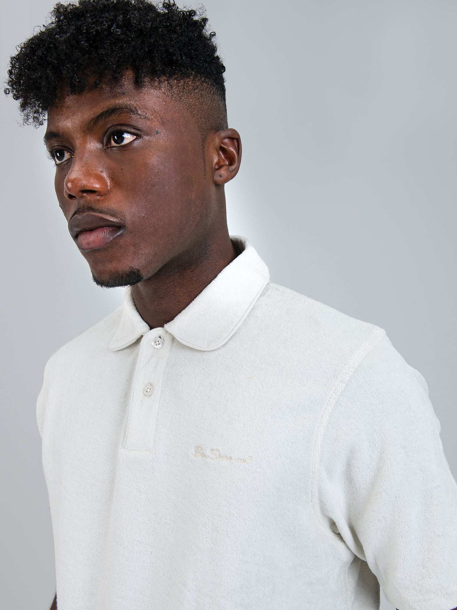 Terry Polo (Relaxed Fit) - Ivory