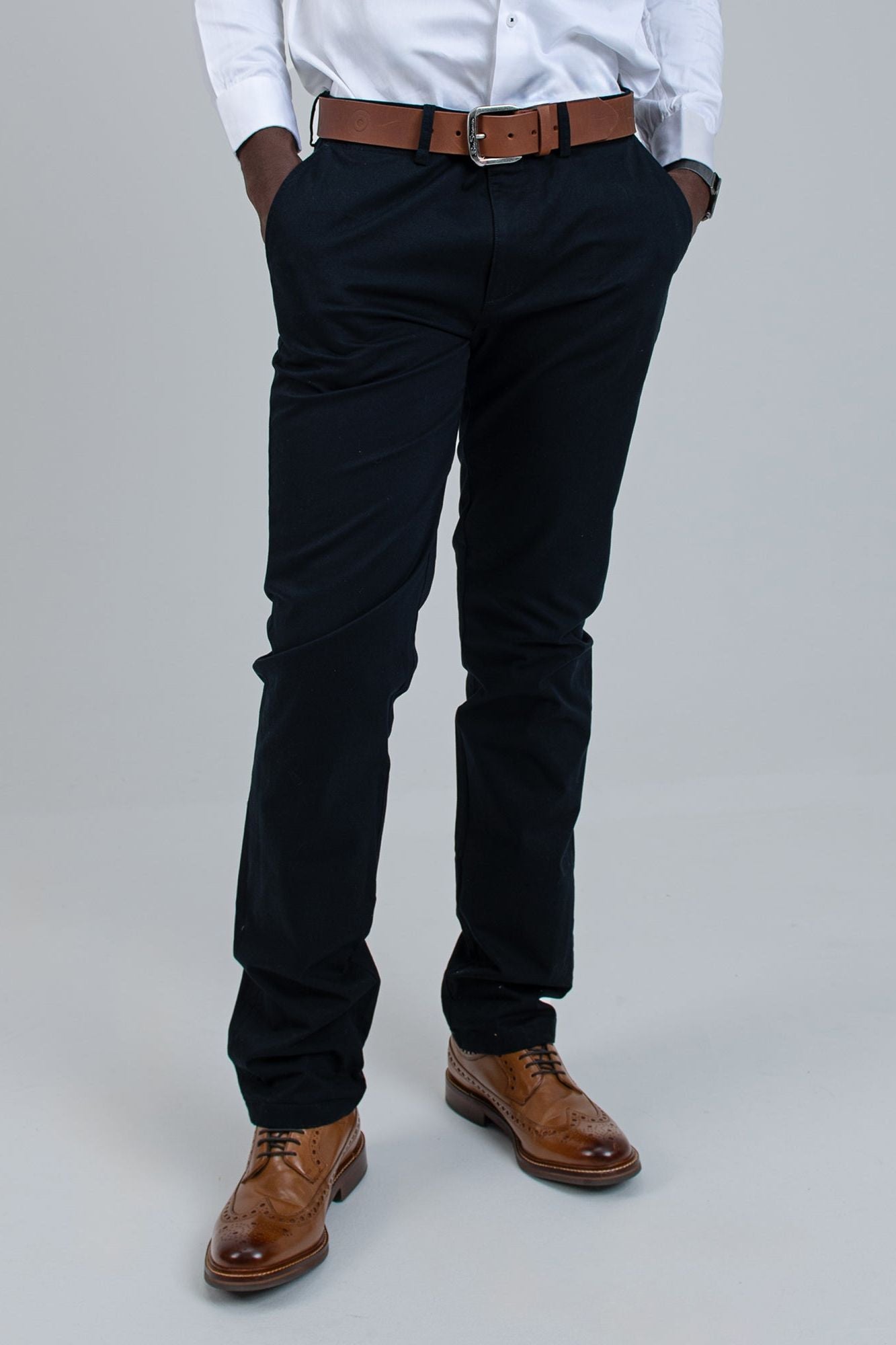 Slim Stretch Chino - Black