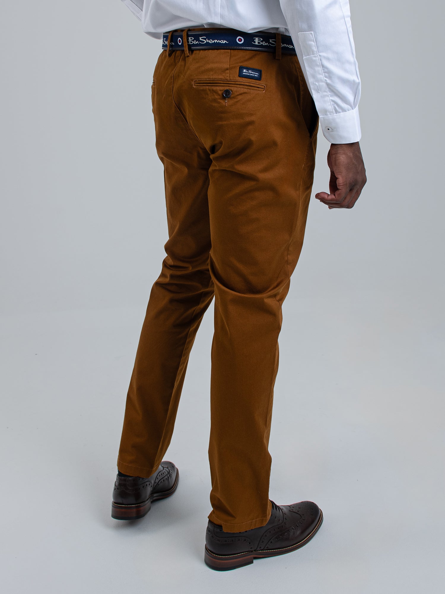 Slim Stretch Chino - Utility Brown