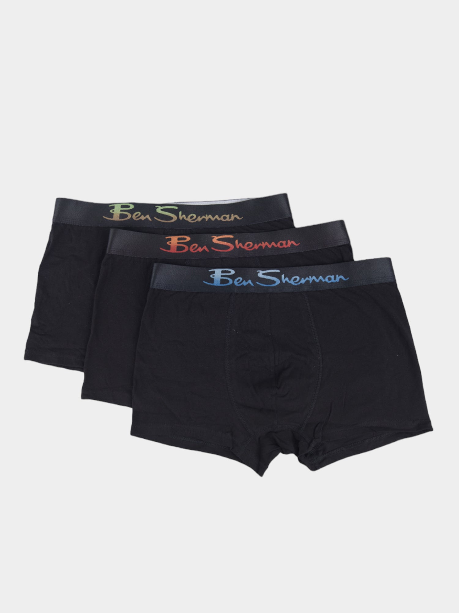 TRUNKS 3PK - MULTI BLACK