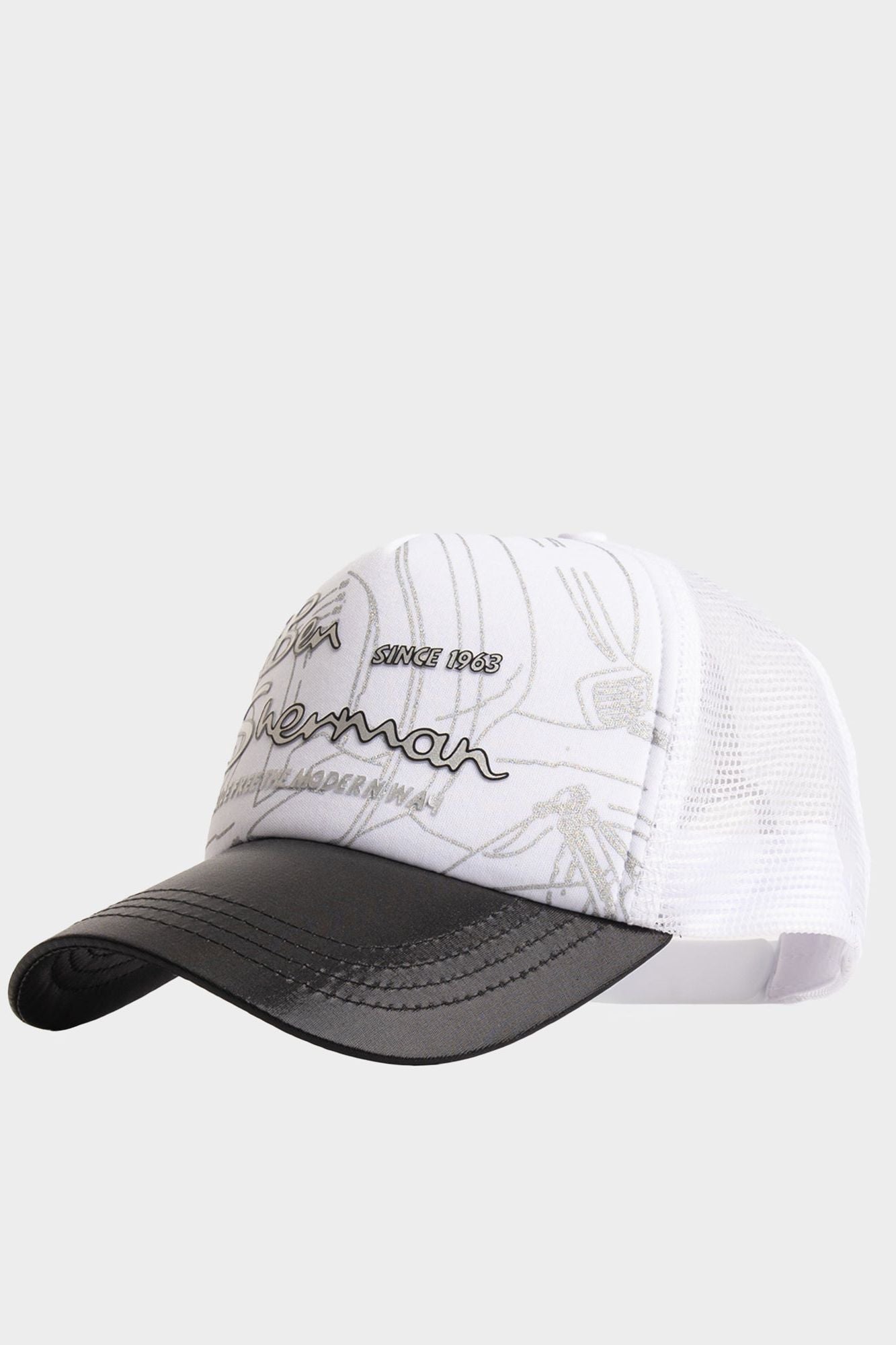 EXPOLDED SCOOTER FOIL TRUCKER CAP - WHITE / BLACK