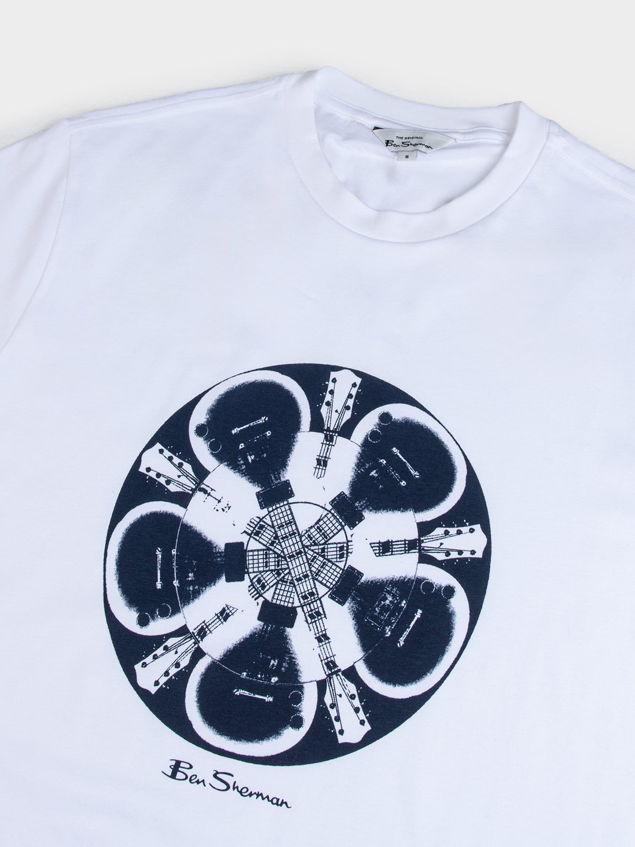 GUITAR ILLUSION TEE - White