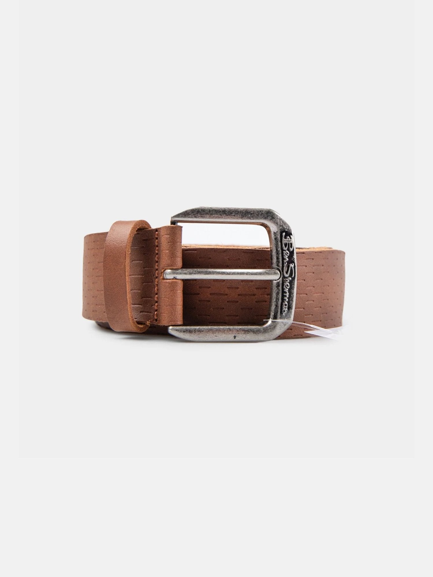 Formal Leather Belt - Tan
